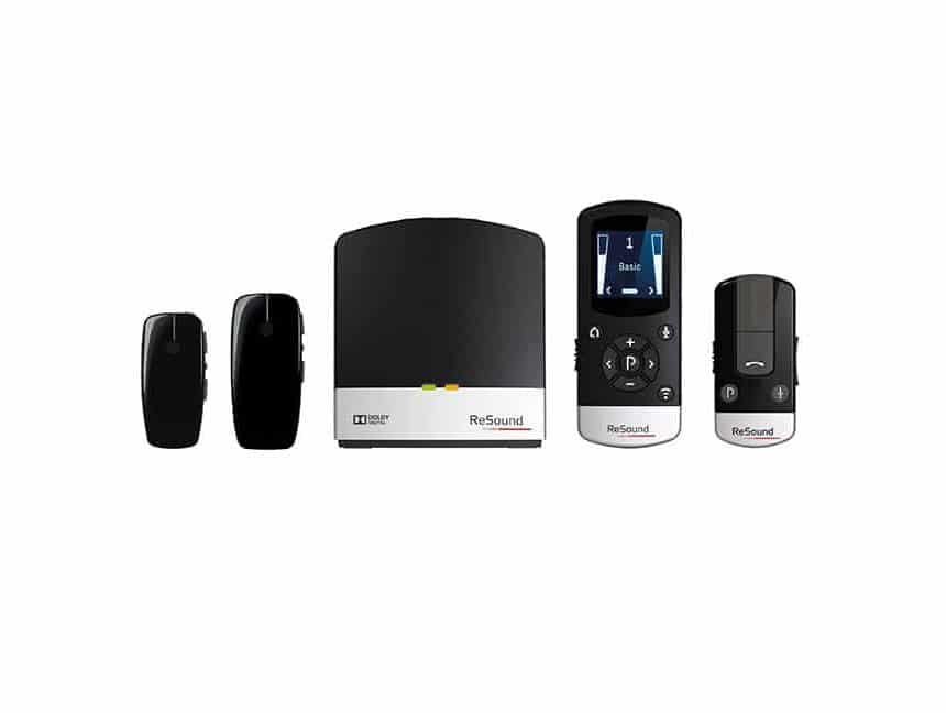 A lineup of different wireless accessories